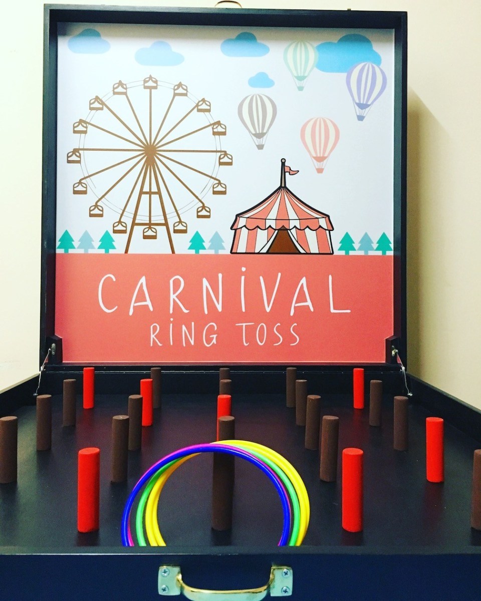 Ring Toss Carnival Game, Rent Carnival Games