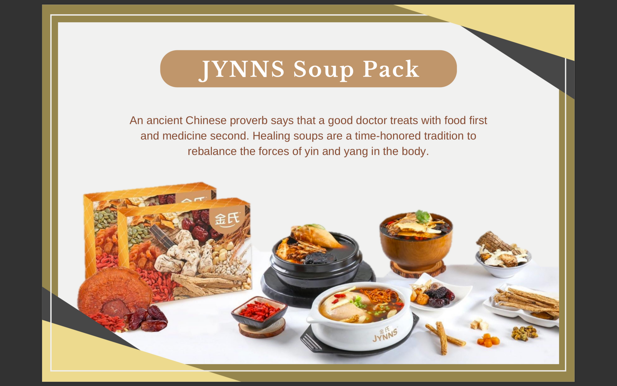JYNN Soup Pack Series (Sold in 3 Packs)