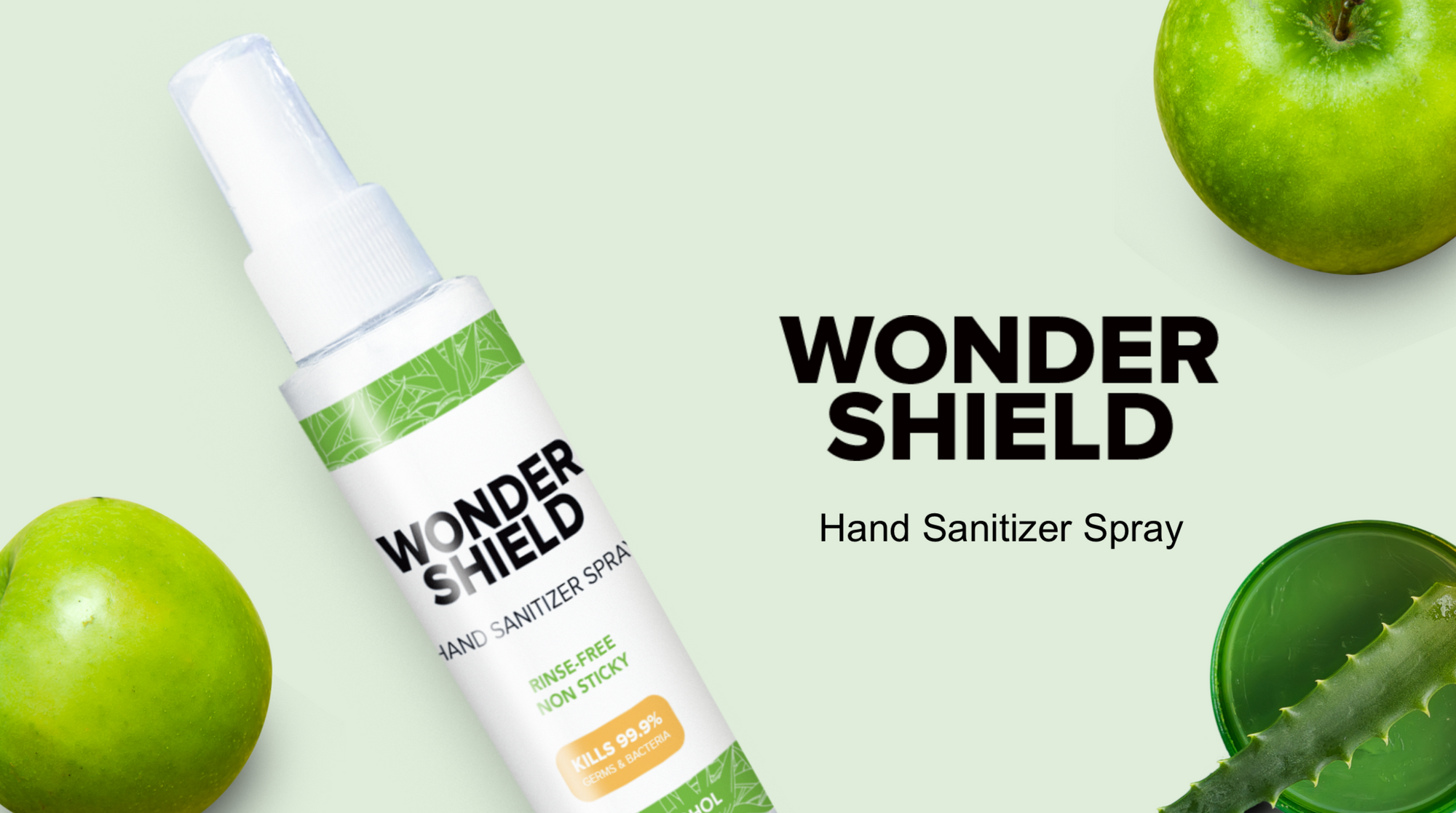 Wondershield Hand Sanitizer Spray